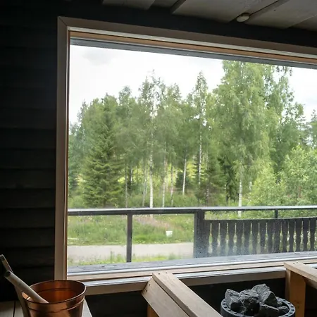 فيلة Leijonanluola 30 Persons, Near The Golf Course Incl Sauna Himos
