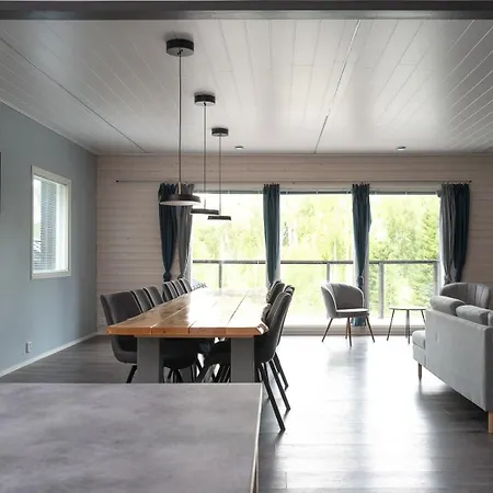 Luxury Leijonanluola Villa Himos